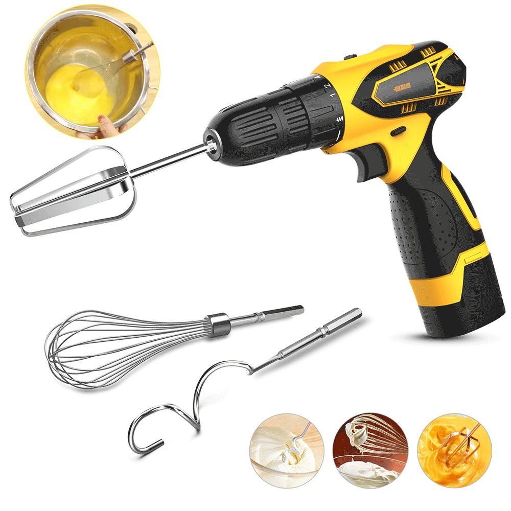 Power Tools Icon - خلاط خافق البيض من الفولاذ المقاوم