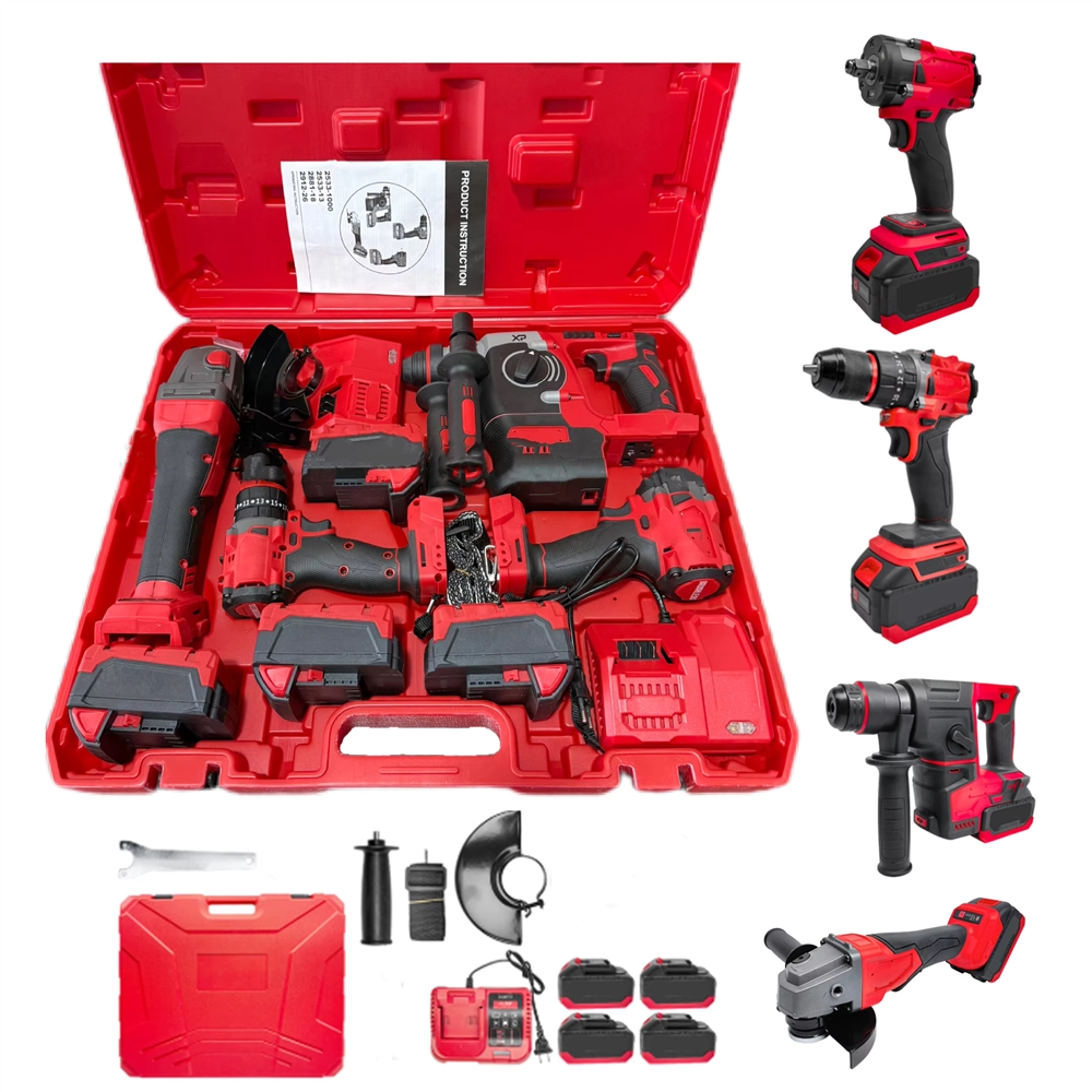 Combo Power Tools - مجموعة أدوات كهربائية لاسلكية تشمل مثقاب