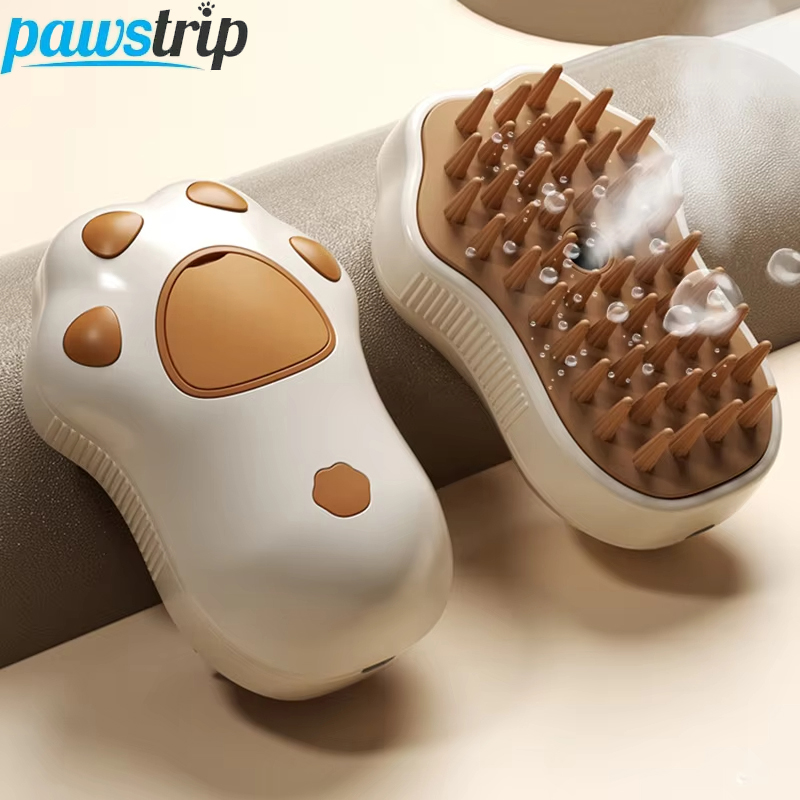 Power Tools Cat - 3 في 1 فرشاة كلب آليفة