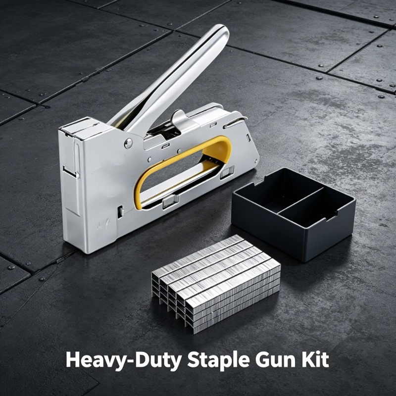 Staple Gun Electric - دباسة يدوية منزلية محمولة لتثبيت إطارات