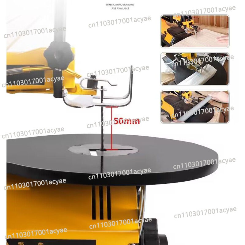 Scroll Saw Bench - منشار ترددي كهربائي 16 بوصة قابل