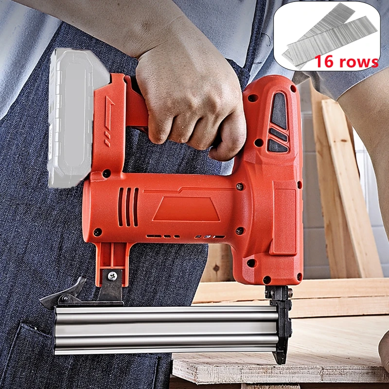 Staple Gun Electric - الكهربائية اللاسلكية مسدس مسامير F30 مستقيم