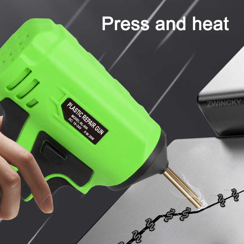 ماكينة لحام بلاستيكية لاسلكية  - مراجعة Staple Gun Electric وسعره