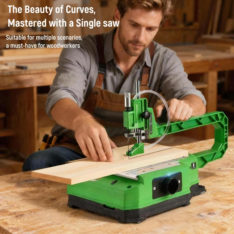 منشار منحنى لسطح المكتب منشار  - مراجعة Scroll Saw Bench وسعره
