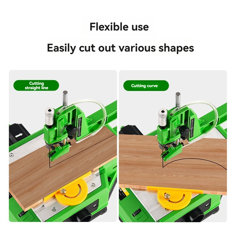 منشار كهربائي للطاولة BG-8300  - مراجعة Scroll Saw Bench وسعره