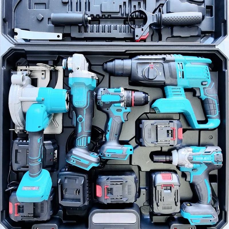 مجموعة أدوات بطارية الليثيوم ا - مراجعة Combo Power Tools وسعره