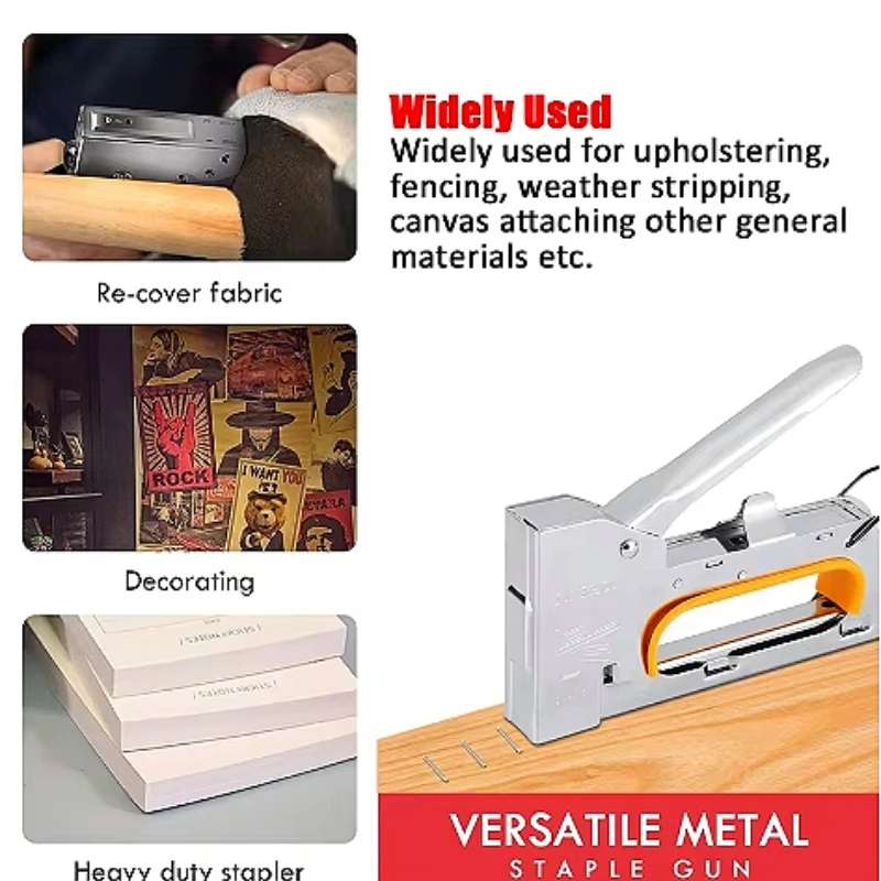 دباسة يدوية منزلية محمولة لتثب - مراجعة Staple Gun Electric وسعره