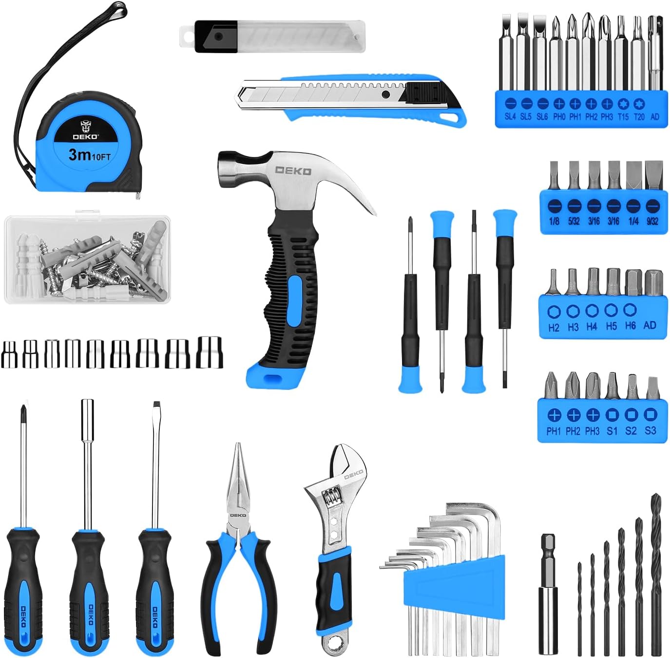مجموعة مثقاب DEKO: مجموعة أدوا - مراجعة Combo Power Tools وسعره