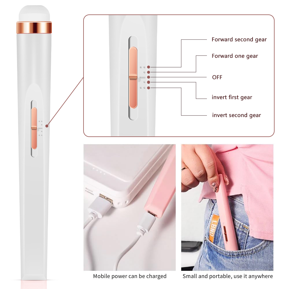 مجموعة مانيكير محمولة من LULAA - مراجعة Combo Power Tools وسعره