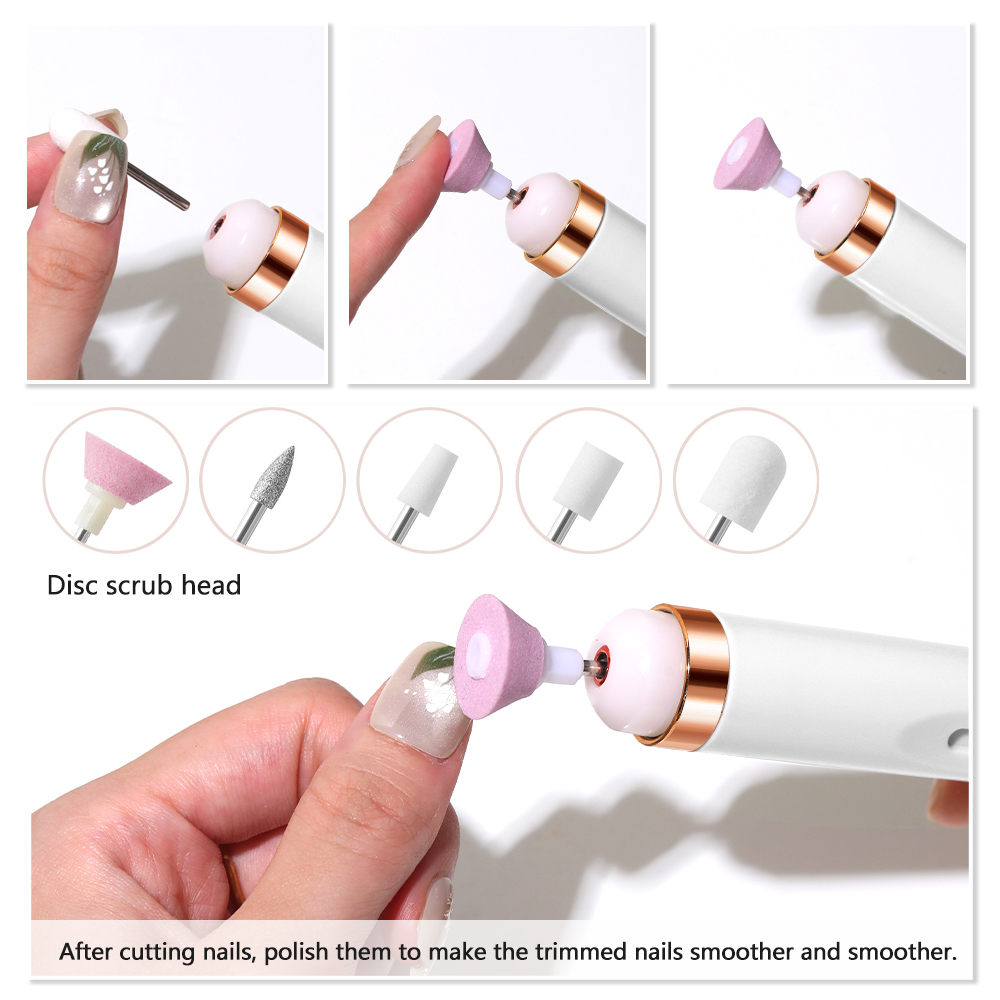 مجموعة مانيكير محمولة من LULAA - مراجعة Combo Power Tools وسعره