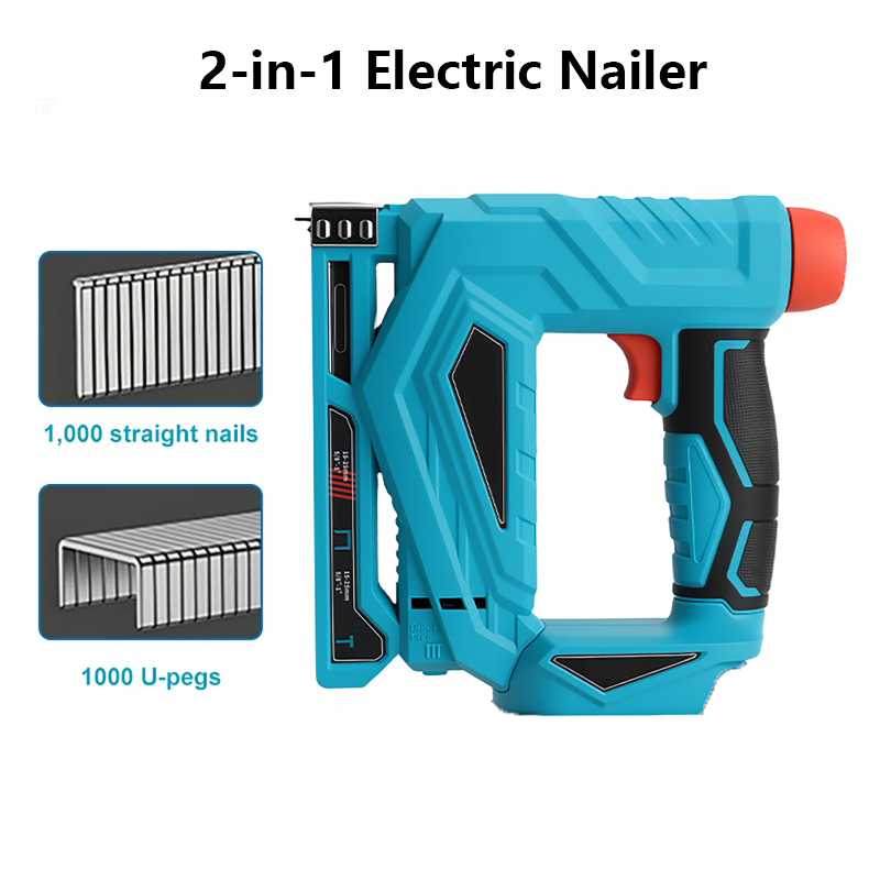 مسدس مسامير كهربائي 2 في 1 مع  - مراجعة Staple Gun Electric وسعره