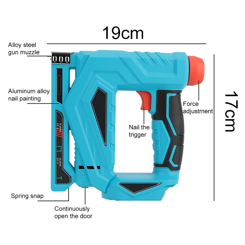 مسدس مسامير كهربائي 2 في 1 مع  - مراجعة Staple Gun Electric وسعره